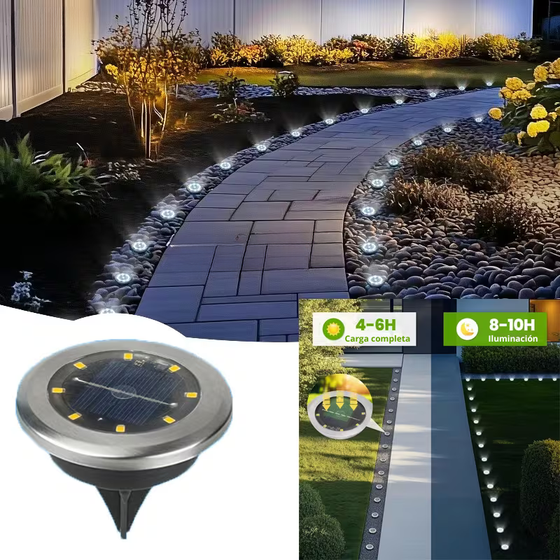 Pack x4 Luces Solares  Led